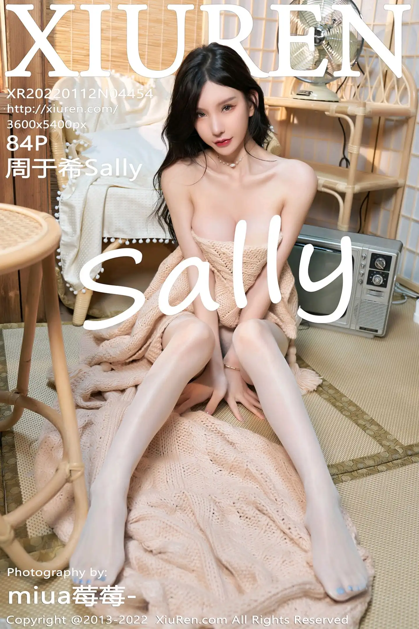 [XiuRen秀人网]VOL.4454 女神周于希Sally白色轻透薄纱配超薄白丝秀火辣身材极致诱惑写真84P-秀人网官方网站